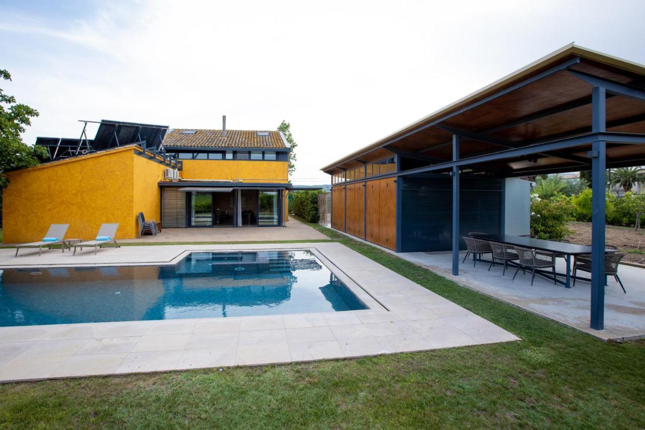 Masia Cal Sisplau, Con Piscina Y Rodeada De Vinedos A 10 Minutos De Vilafranca Del Penedes, Barcelona ,Cataluna San Martin Sarroca ภายนอก รูปภาพ