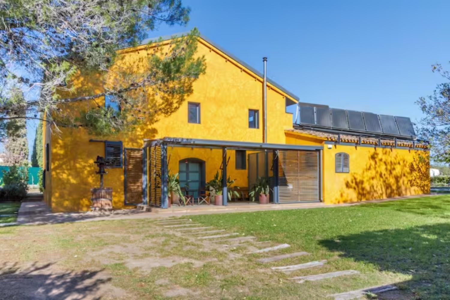 Masia Cal Sisplau, Con Piscina Y Rodeada De Vinedos A 10 Minutos De Vilafranca Del Penedes, Barcelona ,Cataluna San Martin Sarroca ภายนอก รูปภาพ